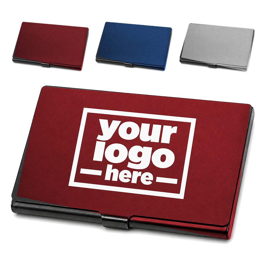 Single-Compartment Metal Card Case