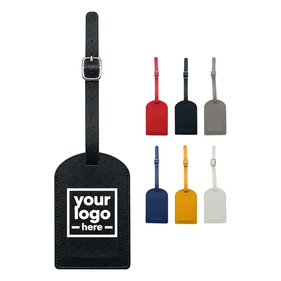 Luggage Identification Tag With Privacy Flap