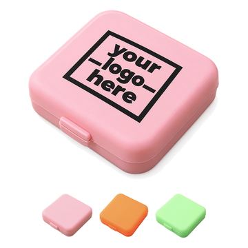 Four-Compartment Pocket Pill Organizer
