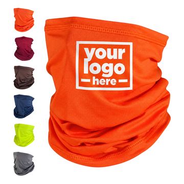 Hemmed Tubular Neck Gaiter