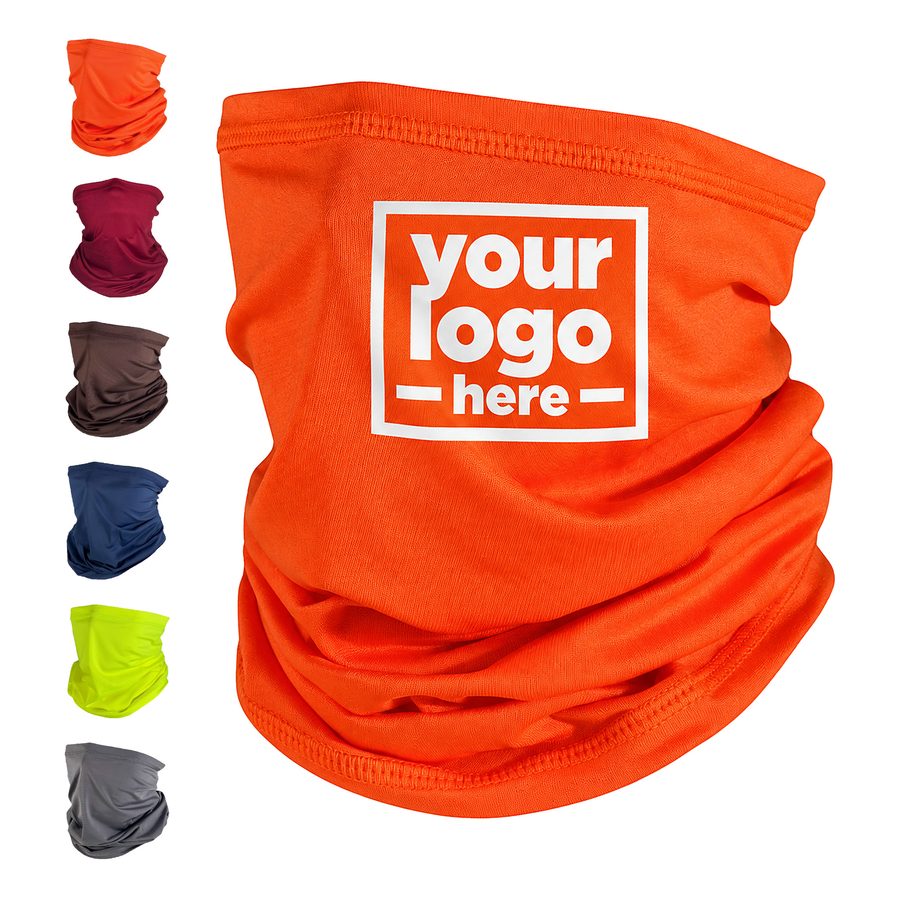 Hemmed Tubular Neck Gaiter