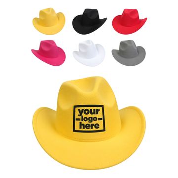 Bound-Edge Felt Cowboy Hat