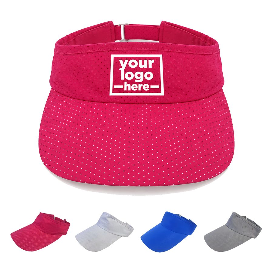 Perforated Fabric Sun Visor