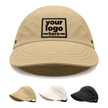 Fabric Sun Cap With Side Studs