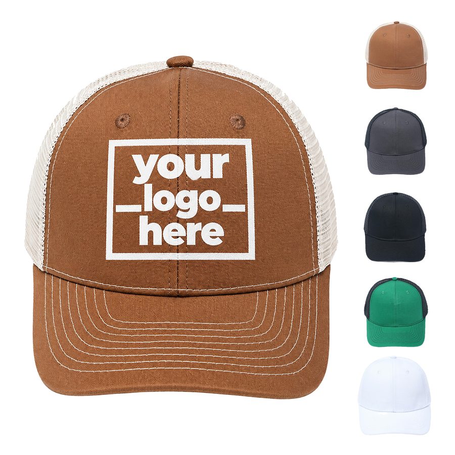 Mesh-Panel Trucker Cap