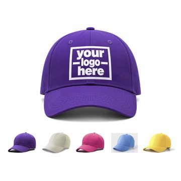 Baseball Cap With Six Panels And A Buckle Adjustment