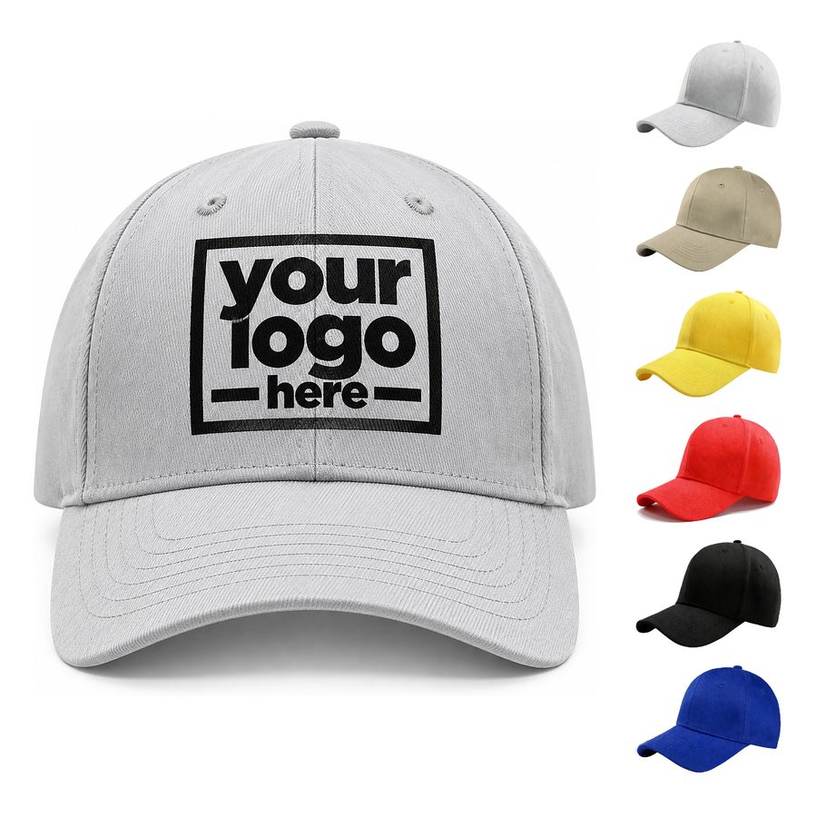 Curved-Visor Cotton Cap