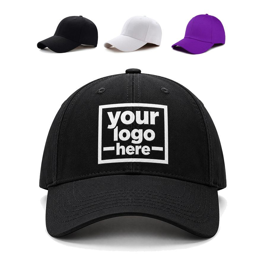 Six-Panel Cotton Twill Baseball Cap
