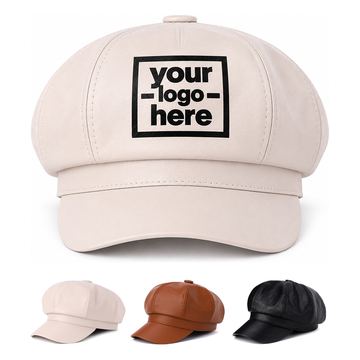 Adjustable Paneled Newsboy Cap