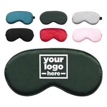 Curved Sleep Mask With A Contoured Nose Notch
