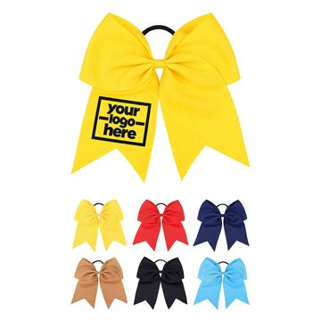 Grosgrain Hair Bow With Two Fishtail Ends