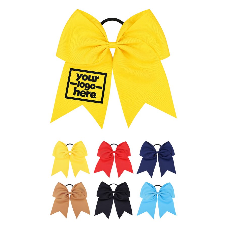 Grosgrain Hair Bow With Two Fishtail Ends