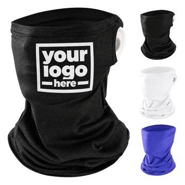 Ear-Loop Neck Gaiter With Extended Coverage