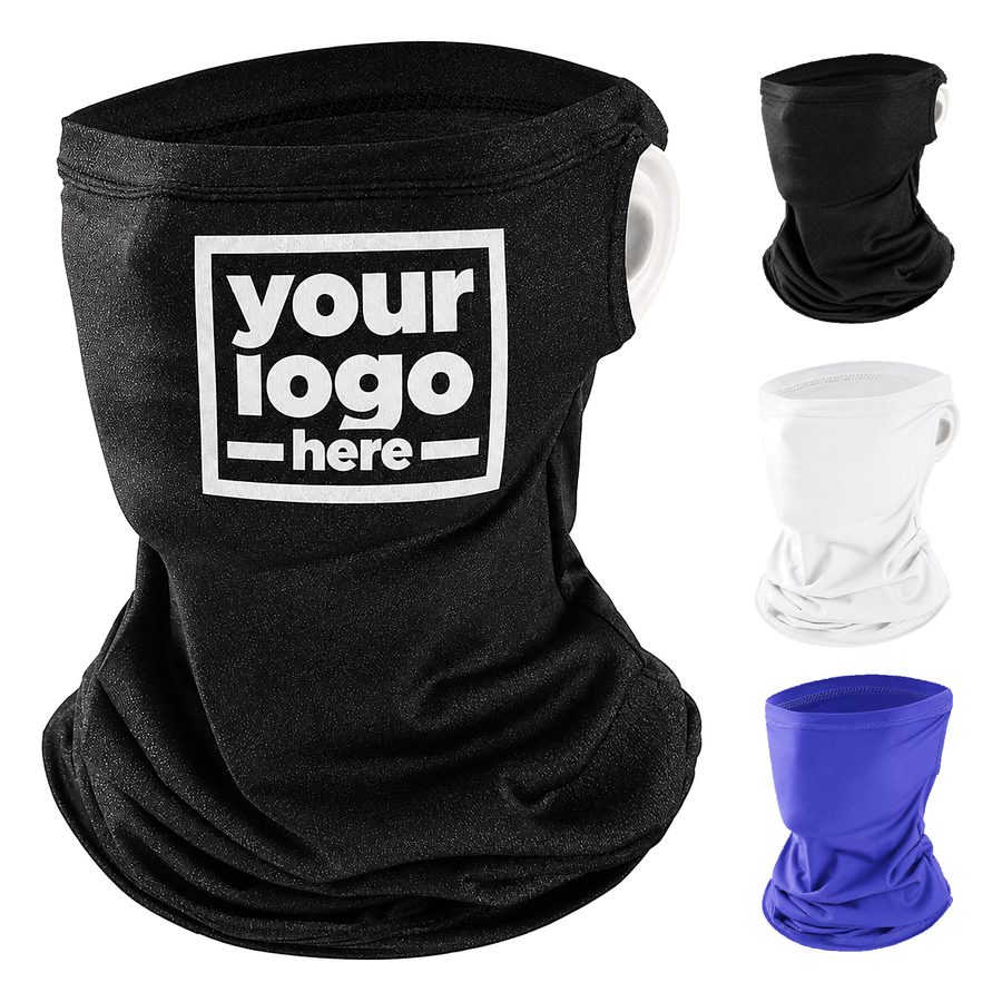 Ear-Loop Neck Gaiter With Extended Coverage