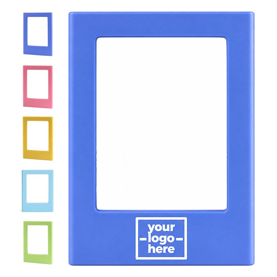 Stackable Plastic Picture Frame With Corner Magnets