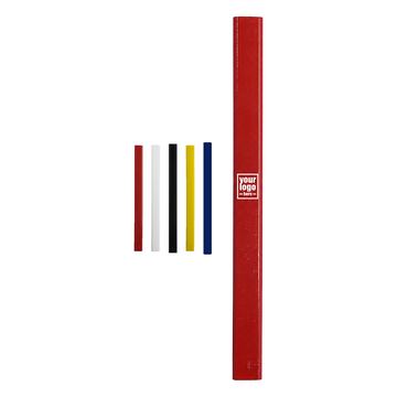 Flat-Barrel Woodworking Pencil