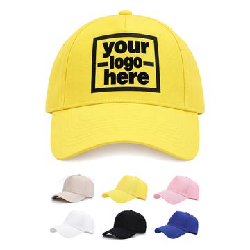 Paneled Cotton Cap With An Interior Sweatband