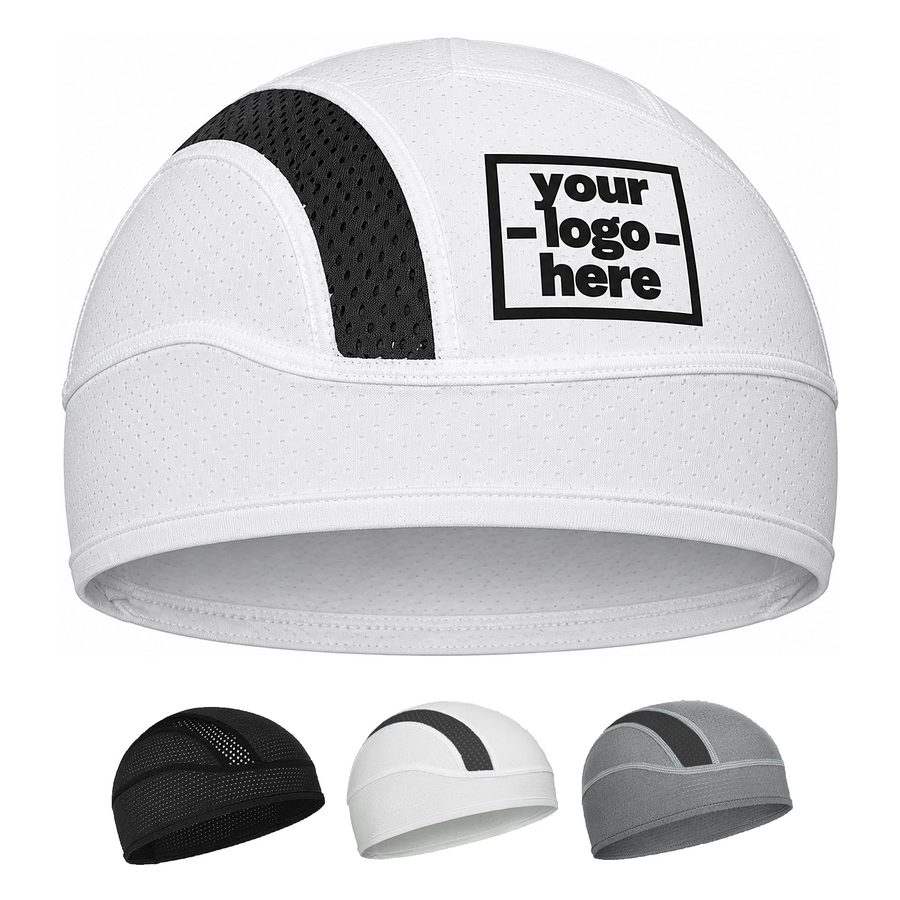 Wide-Band Mesh Skullcap