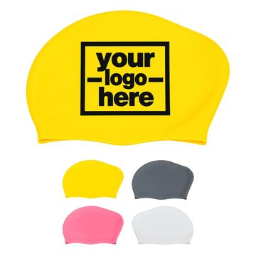 Asymmetric Swimming Cap With Enlarged Rear Section