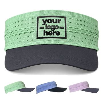 Open-Knit Pull-On Sun Visor