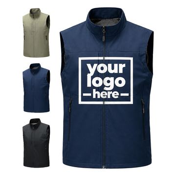 Sleeveless Polyester Vest