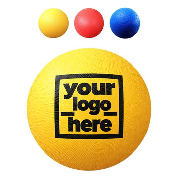 Textured Playground Ball With Inflation Valve