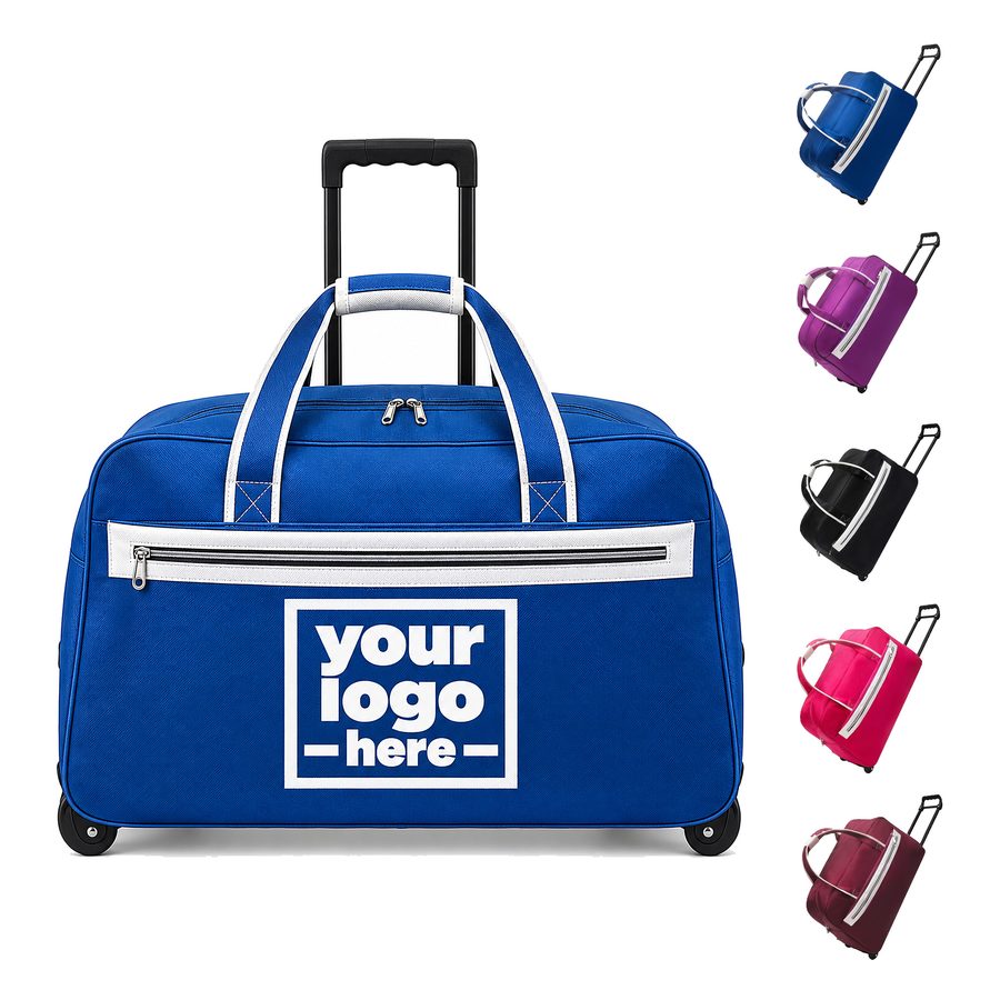Polyester Rolling Duffel With A Reinforced Base