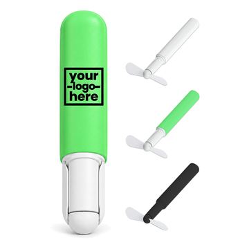 Capped Pen-Shaped Handheld Fan
