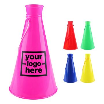 Conical Plastic Megaphone With Carrying Cord