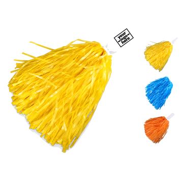 Paddle-Handle Cheer Pom With Long Streamers