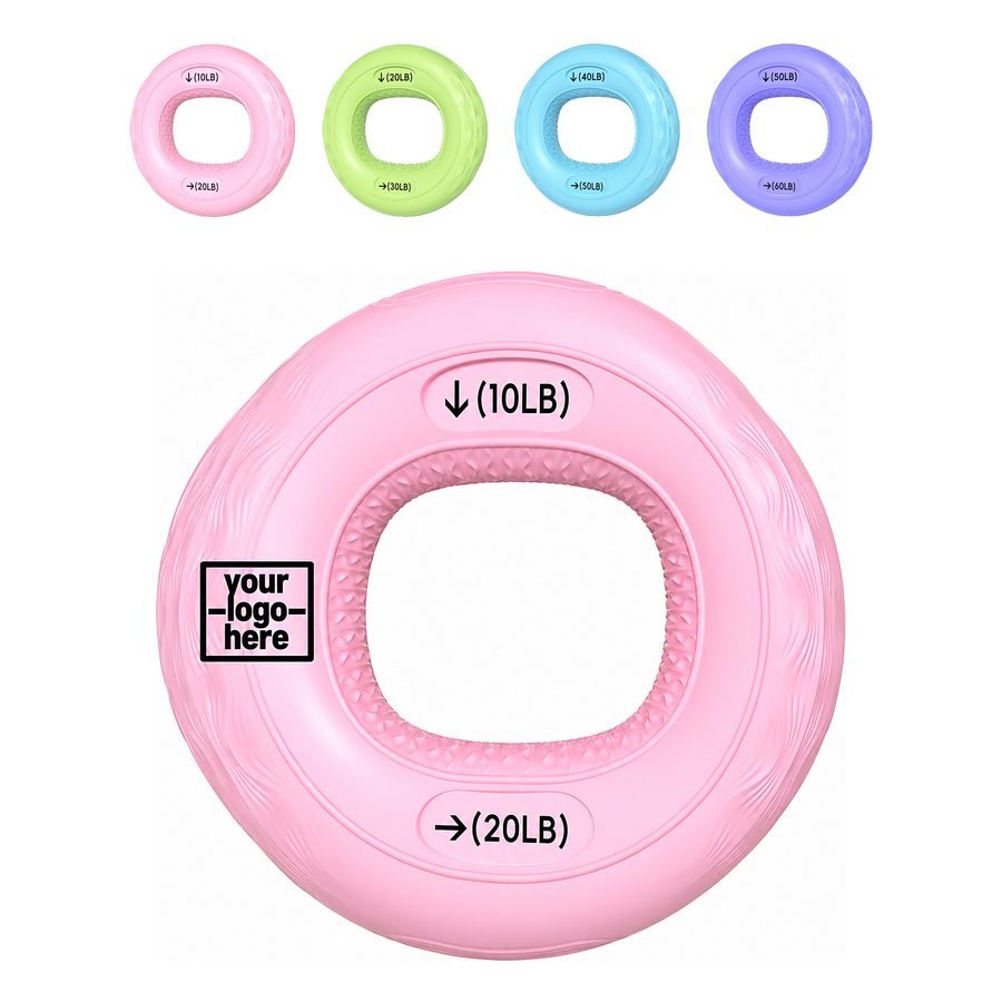 Silicone Hand Exerciser With A Textured Inner Grip