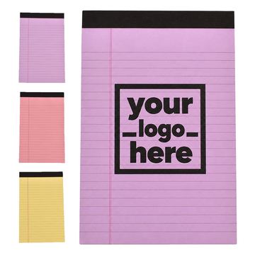 Ruled Legal Pad With Black Top Binding