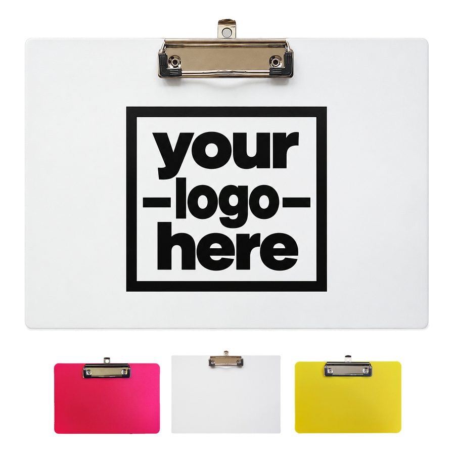 Landscape Polypropylene Clipboard With Rounded Corners