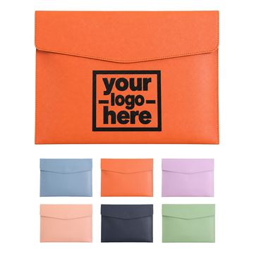 Snap-Closure Envelope Document Pouch