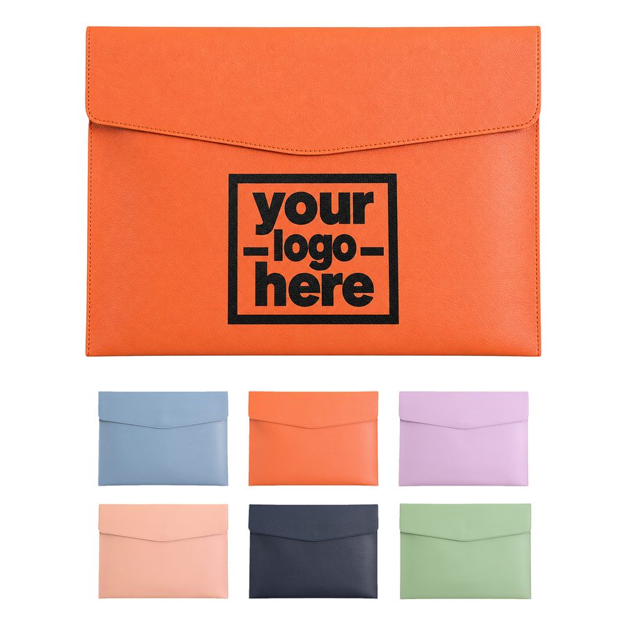 Snap-Closure Envelope Document Pouch