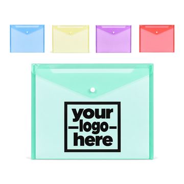 Triangular-Flap Document Pouch