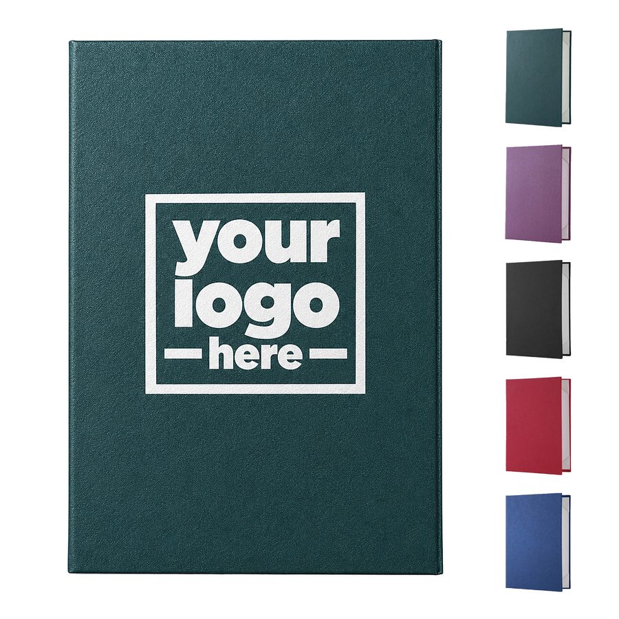 Rigid Certificate Folder With Satin Corner Straps