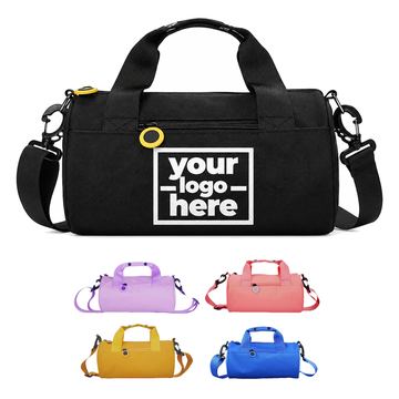 Cylindrical Mini Duffel Bag