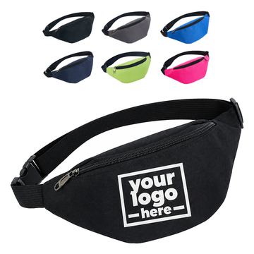 Tapered Fanny Pack With Side-Release Buckle