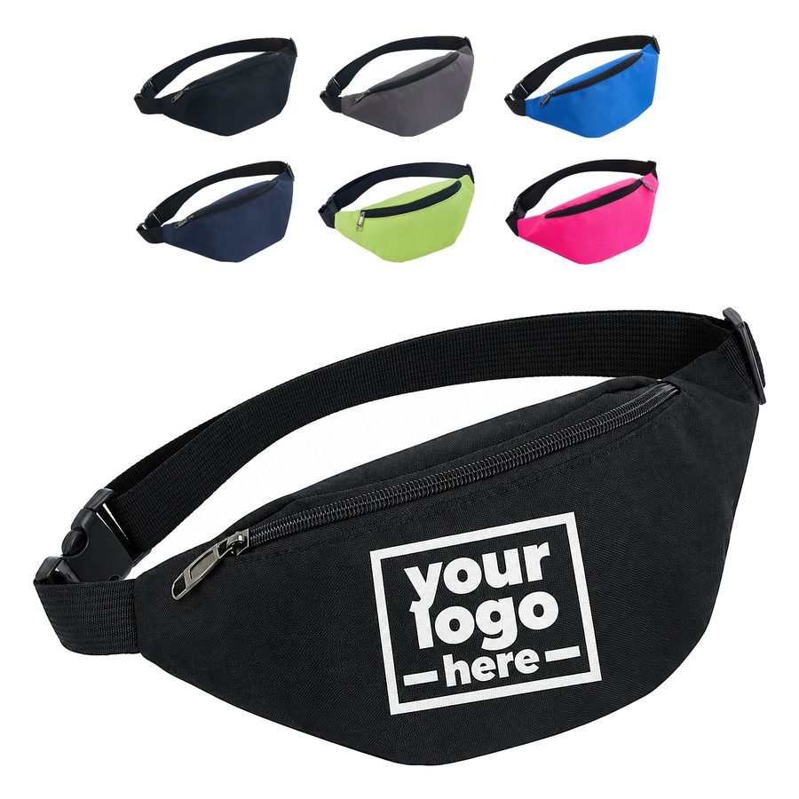 Tapered Fanny Pack With Side-Release Buckle