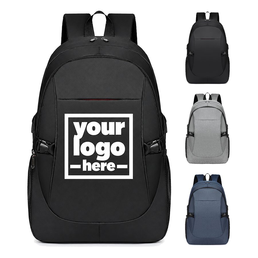 Laptop Backpack With Side Compression Straps