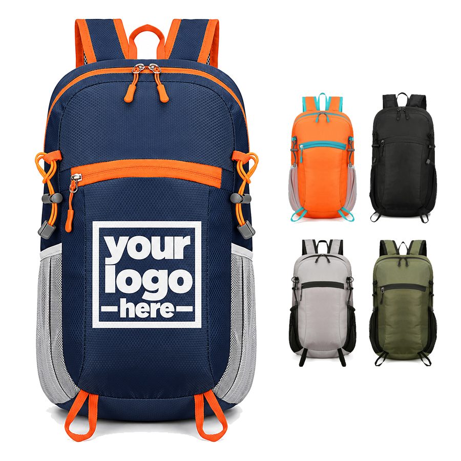 Hiking Daypack With Adjustable Side Cords