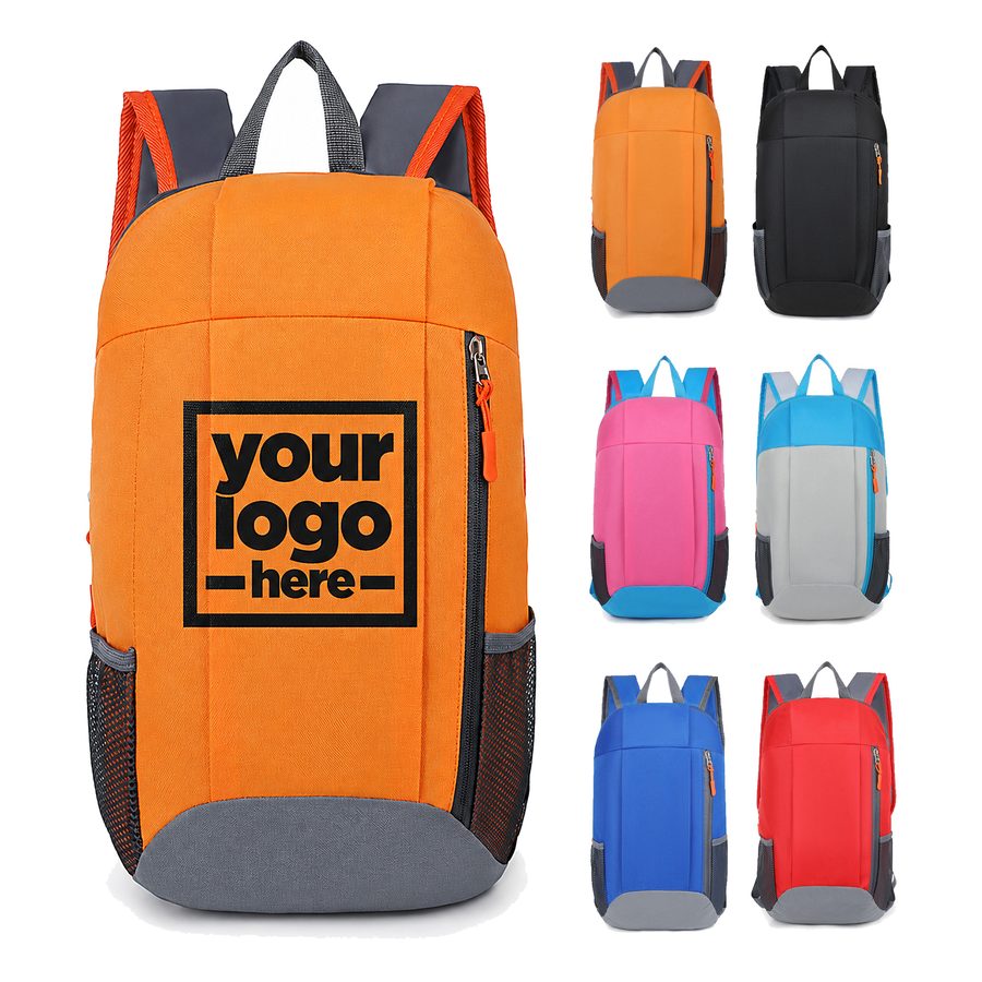 Compact Hiking Daypack With Mesh Pockets
