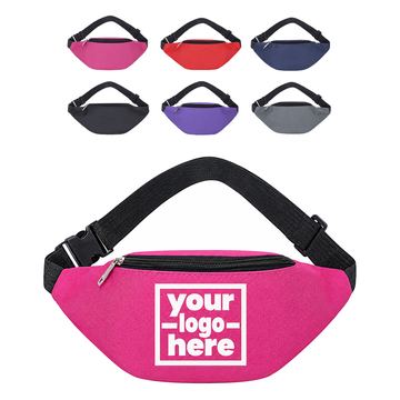 Curved Oxford Cloth Waist Pack