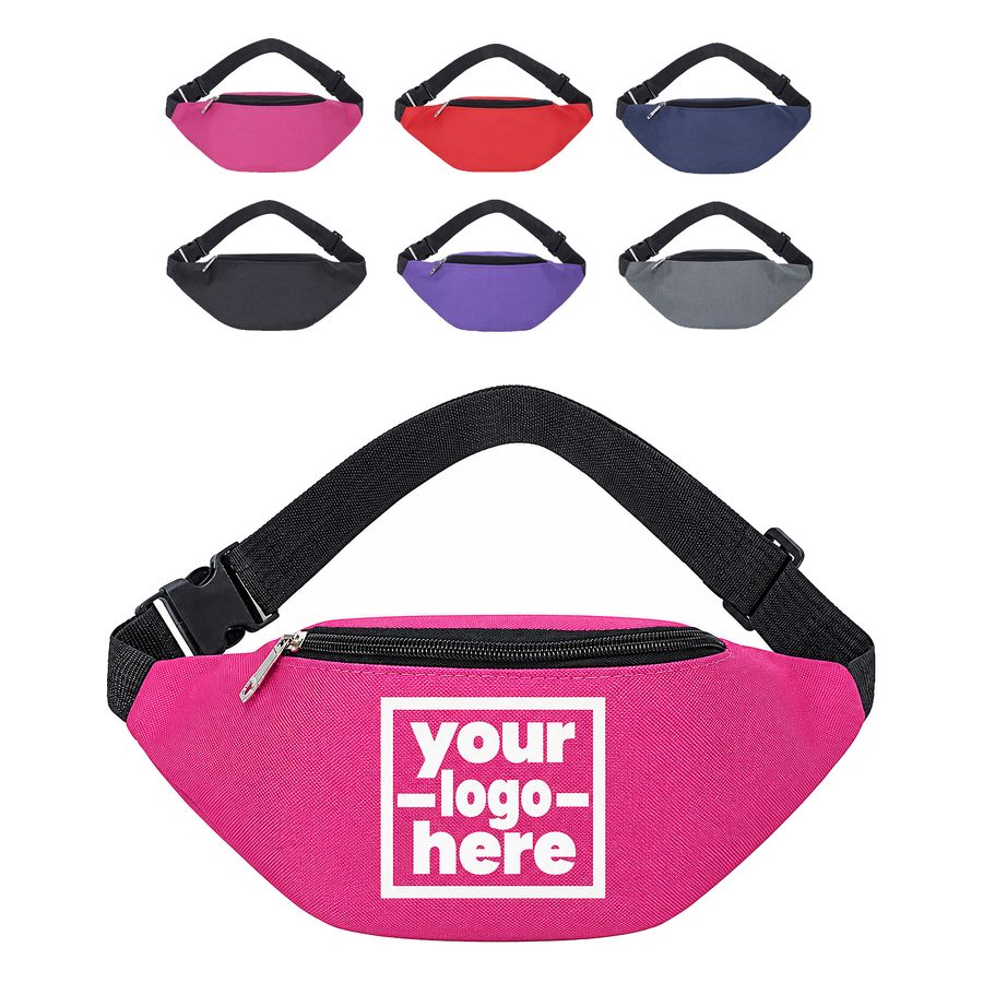 Curved Oxford Cloth Waist Pack