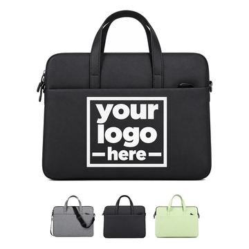 Laptop Briefcase With Padded Shoulder Strap