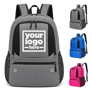 Soccer Backpack With Ventilated Shoe Storage