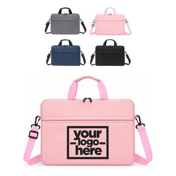 Slim Polyester Computer Briefcase