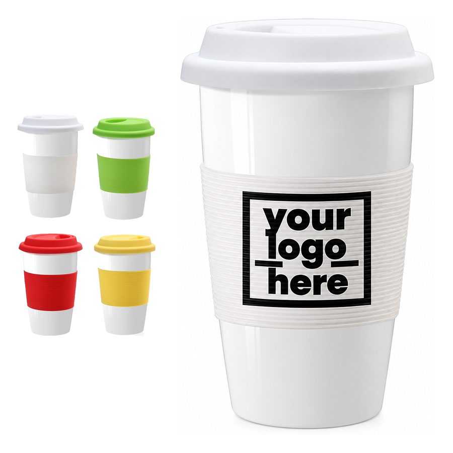 Tapered Ceramic Travel Cup