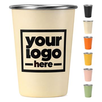 Stackable Handleless Metal Tumbler